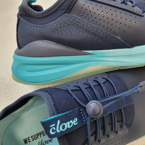 CLOVE AQUA BLUE  Front Line Medical Shoes - Picture 9 of 10